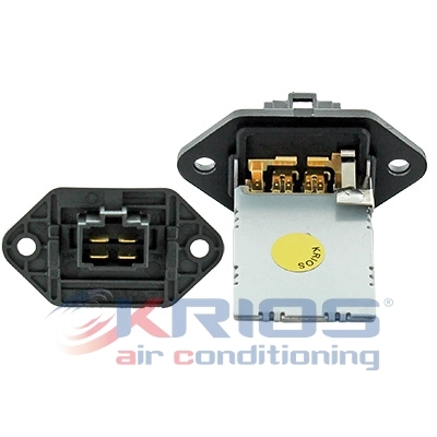 Resistor, interior blower